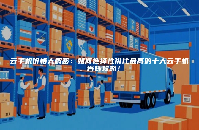 云手机价格大解密:如何选择性价比最高的十大云手机,省钱攻略!
