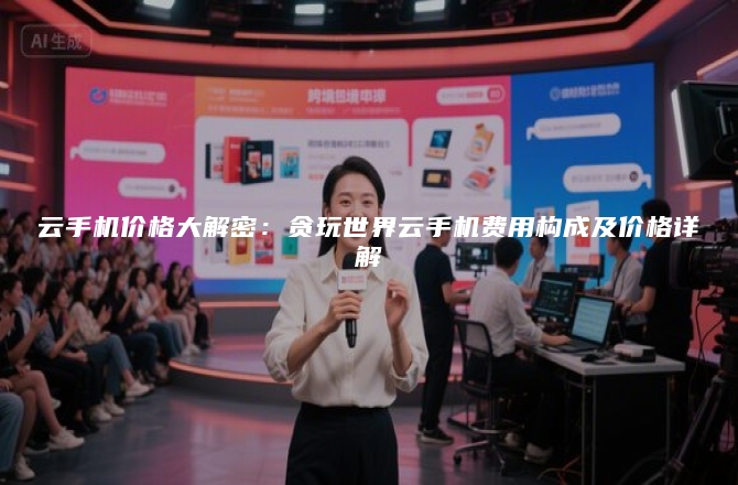 云手机价格大解密：贪玩世界云手机费用构成及价格详解