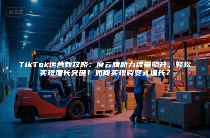 TikTok运营新攻略：魔云腾助力流量飙升，轻松实现增长突破！如何实现裂变式增长？