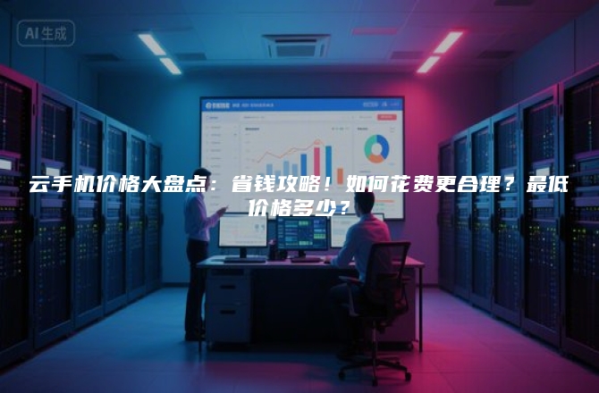 云手机价格大盘点:省钱攻略!如何花费更合理?最低价格多少?