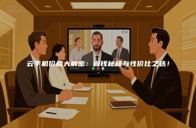 云手机价格大解密：省钱秘籍与性价比之选！