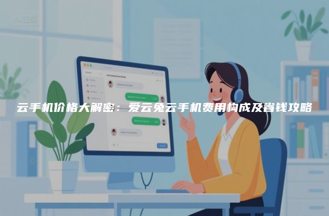 云手机价格大解密：爱云兔云手机费用构成及省钱攻略