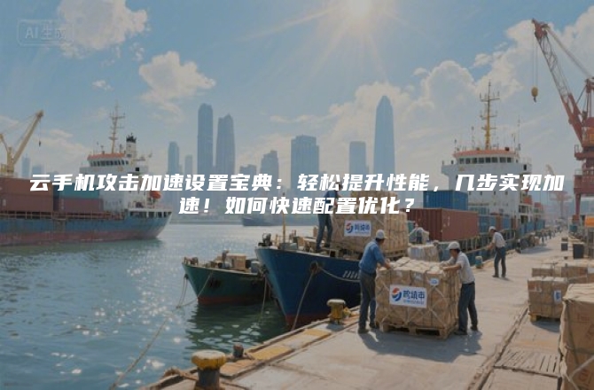 云手机攻击加速设置宝典：轻松提升性能，几步实现加速！如何快速配置优化？
