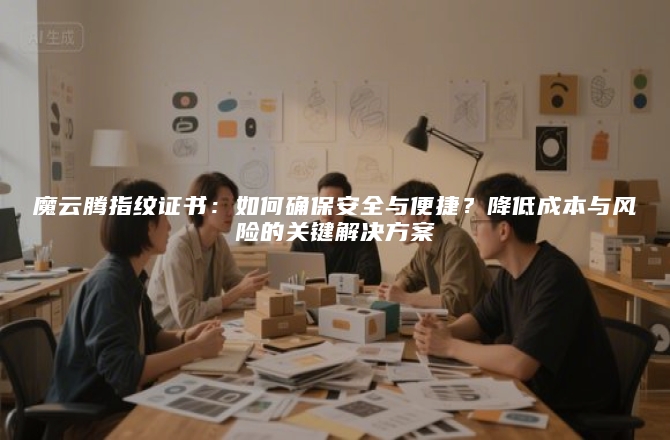 魔云腾指纹证书：如何确保安全与便捷？降低成本与风险的关键解决方案