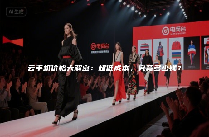 云手机价格大解密：超低成本，究竟多少钱？