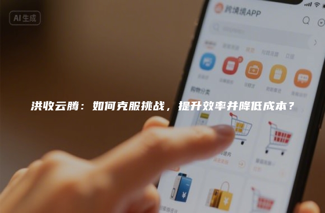 洪收云腾：如何克服挑战，提升效率并降低成本？