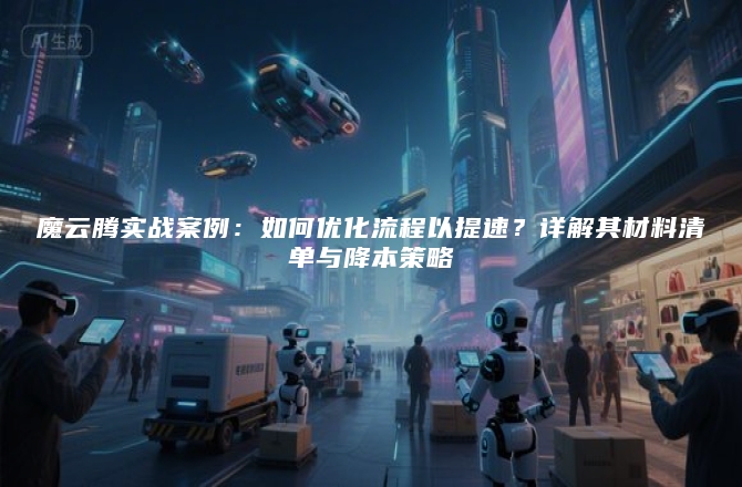 魔云腾实战案例:如何优化流程以提速?详解其材料清单与降本策略