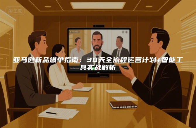 亚马逊新品爆单指南：30天全流程运营计划+智能工具实战解析