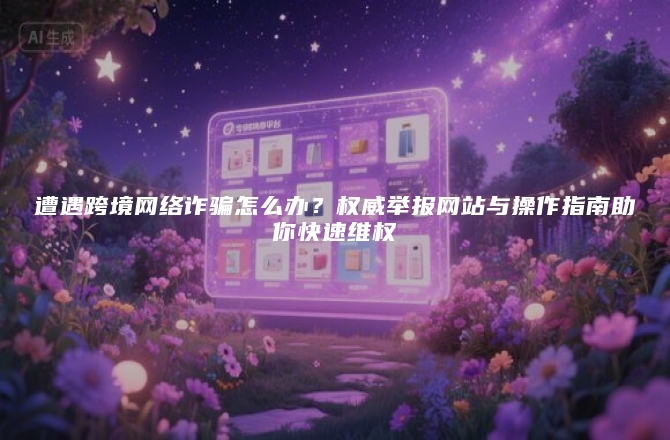 遭遇跨境网络诈骗怎么办？权威举报网站与操作指南助你快速维权