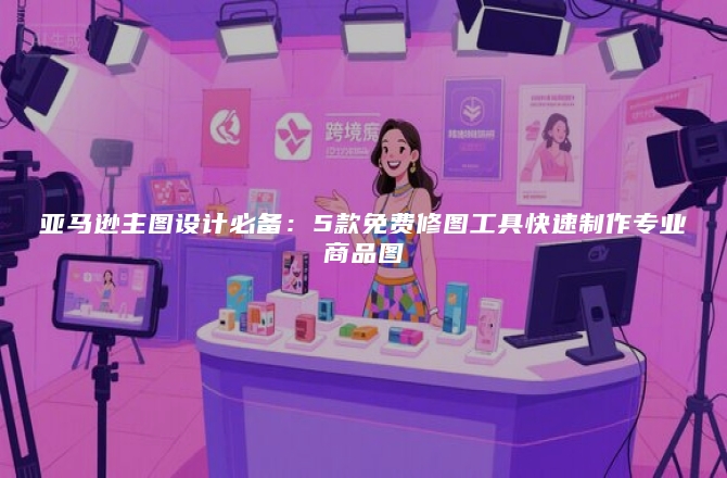 亚马逊主图设计必备：5款免费修图工具快速制作专业商品图