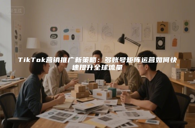 TikTok营销推广新策略：多账号矩阵运营如何快速提升全球流量