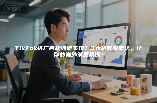 TikTok推广目标如何实现？3大矩阵引流法，让你的海外销量暴涨！