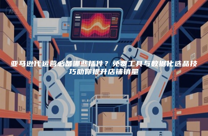 亚马逊代运营必备哪些插件？免费工具与数据化选品技巧助你提升店铺销量
