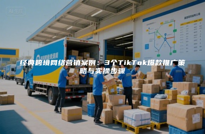 经典跨境网络营销案例：3个TikTok爆款推广策略与实操步骤