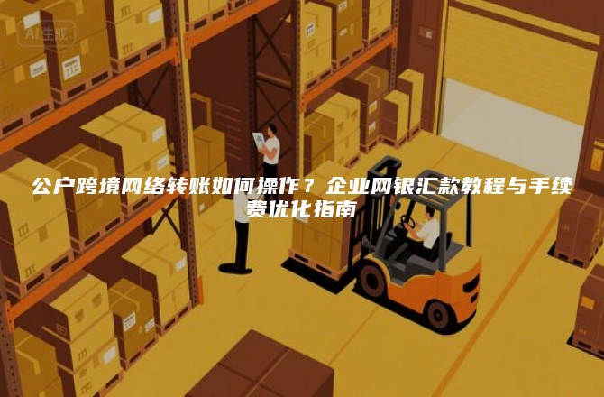 公户跨境网络转账如何操作？企业网银汇款教程与手续费优化指南
