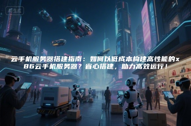 云手机服务器搭建指南:如何以低成本构建高性能的x86云手机服务器?省心搭建,助力高效运行!