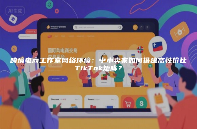 跨境电商工作室网络环境：中小卖家如何搭建高性价比TikTok矩阵？
