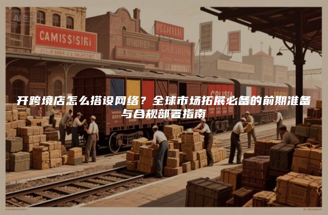 开跨境店怎么搭设网络？全球市场拓展必备的前期准备与合规部署指南