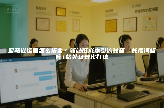 亚马逊运营怎么拓客？新站低成本引流秘籍：长尾词矩阵+站外场景化打法