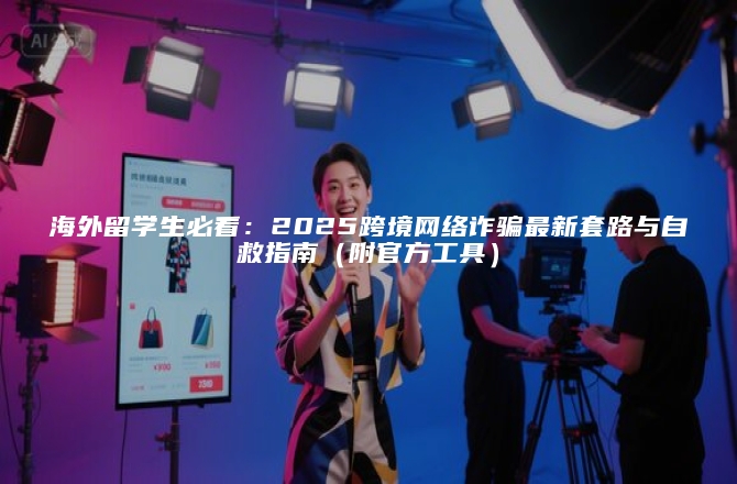 海外留学生必看：2025跨境网络诈骗最新套路与自救指南（附官方工具）