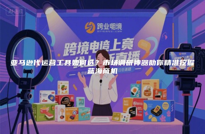 亚马逊代运营工具如何选？市场调研神器助你精准挖掘蓝海商机