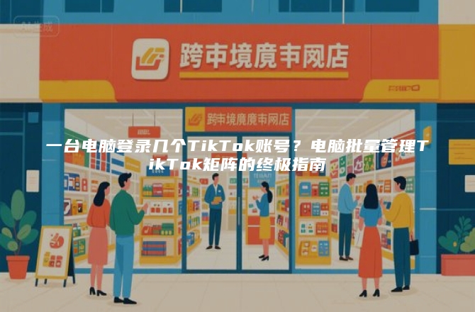 一台电脑登录几个TikTok账号？电脑批量管理TikTok矩阵的终极指南