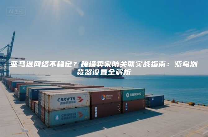 亚马逊网络不稳定？跨境卖家防关联实战指南：紫鸟浏览器设置全解析