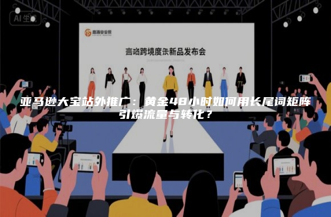 亚马逊大宝站外推广：黄金48小时如何用长尾词矩阵引爆流量与转化？