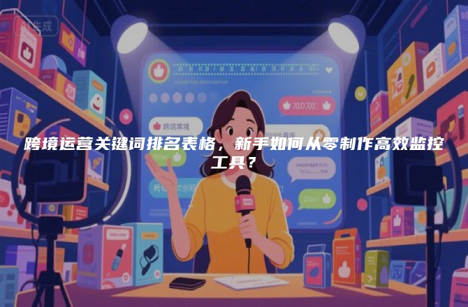 跨境运营关键词排名表格，新手如何从零制作高效监控工具？