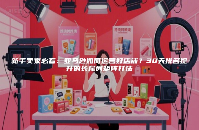 新手卖家必看:亚马逊如何运营好店铺?30天排名提升的长尾词矩阵打法