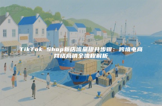 TikTok Shop新店流量提升步骤：跨境电商网络营销全流程解析