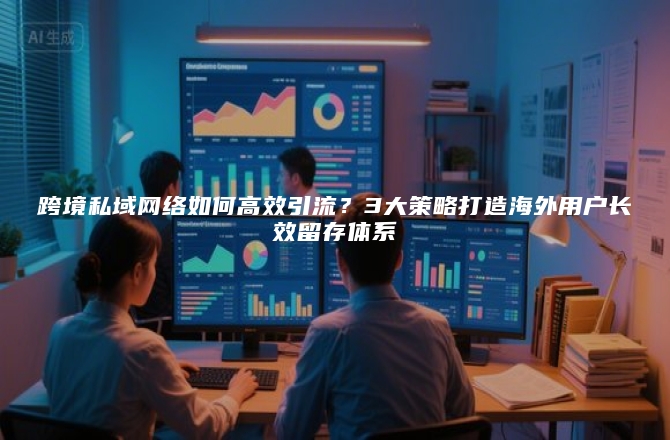 跨境私域网络如何高效引流？3大策略打造海外用户长效留存体系