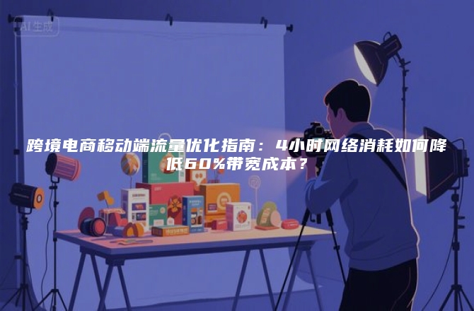 跨境电商移动端流量优化指南：4小时网络消耗如何降低60%带宽成本？