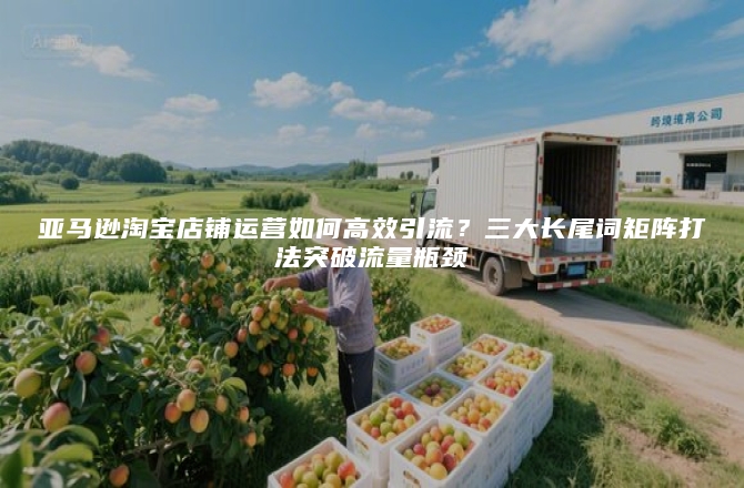 亚马逊淘宝店铺运营如何高效引流？三大长尾词矩阵打法突破流量瓶颈