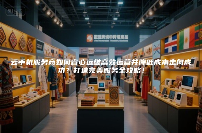 云手机服务商如何省心运维高效运营并降低成本走向成功？打造完美服务全攻略！