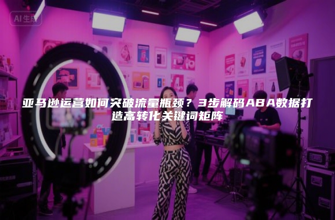 亚马逊运营如何突破流量瓶颈？3步解码ABA数据打造高转化关键词矩阵