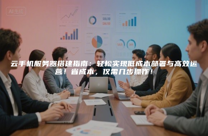 云手机服务器搭建指南：轻松实现低成本部署与高效运营！省成本，仅需几步操作！