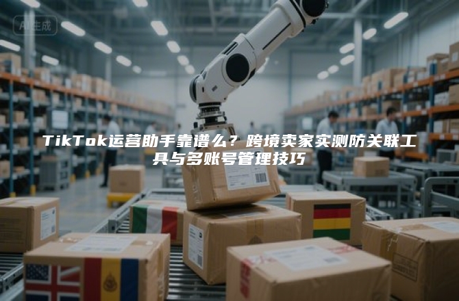 TikTok运营助手靠谱么？跨境卖家实测防关联工具与多账号管理技巧