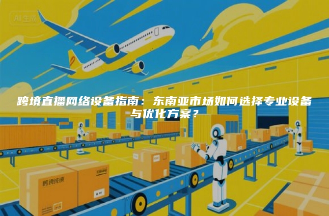 跨境直播网络设备指南：东南亚市场如何选择专业设备与优化方案？