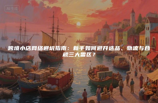 跨境小店网络避坑指南：新手如何避开选品、物流与合规三大雷区？