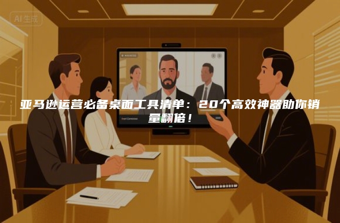 亚马逊运营必备桌面工具清单：20个高效神器助你销量翻倍！