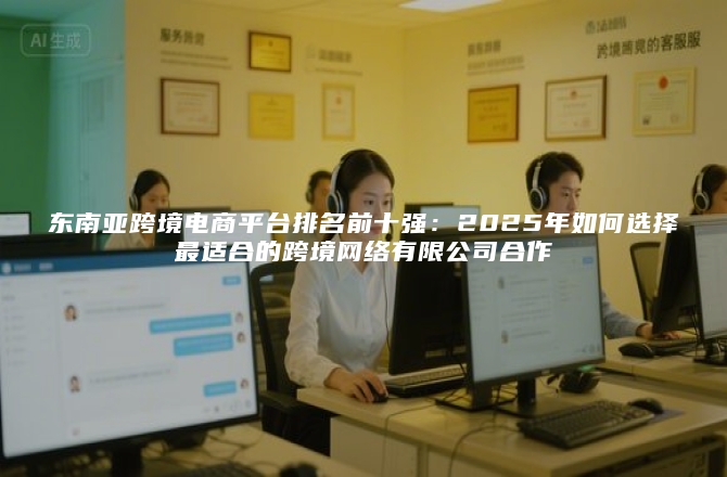 东南亚跨境电商平台排名前十强：2025年如何选择最适合的跨境网络有限公司合作