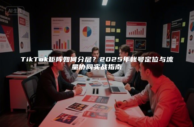TikTok矩阵如何分层？2025年账号定位与流量协同实战指南