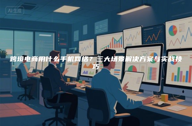 跨境电商用什么手机网络？三大场景解决方案与实战技巧