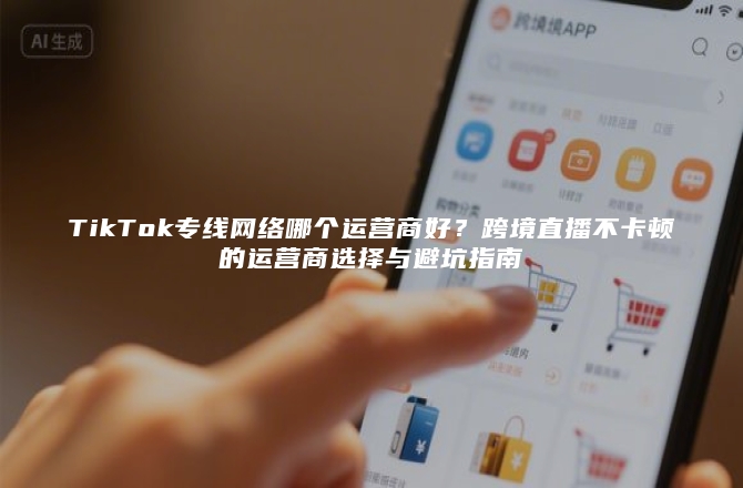 TikTok专线网络哪个运营商好？跨境直播不卡顿的运营商选择与避坑指南