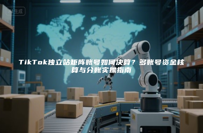 TikTok独立站矩阵账号如何决算？多账号资金核算与分账实操指南