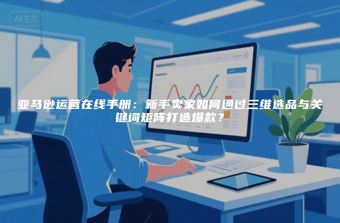 亚马逊运营在线手册：新手卖家如何通过三维选品与关键词矩阵打造爆款？