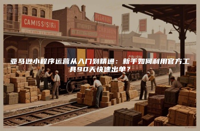 亚马逊小程序运营从入门到精通：新手如何利用官方工具90天快速出单？