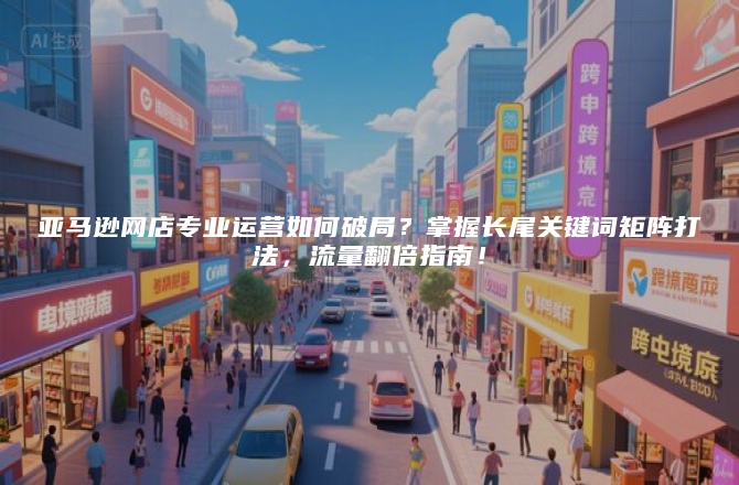 亚马逊网店专业运营如何破局？掌握长尾关键词矩阵打法，流量翻倍指南！