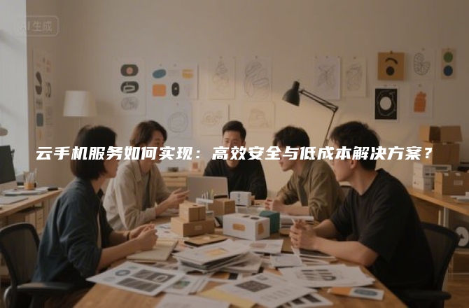云手机服务如何实现:高效安全与低成本解决方案?